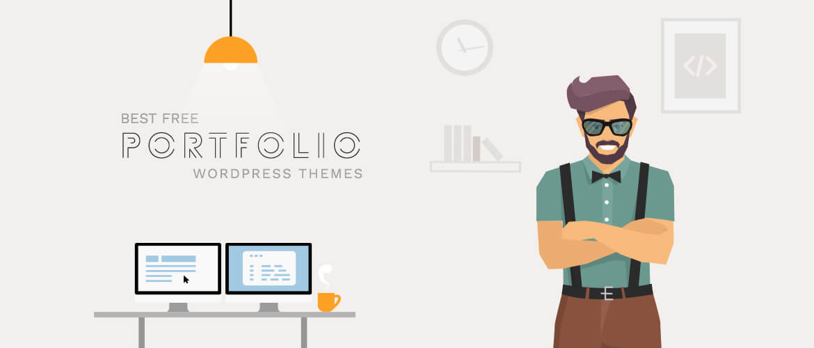 free portfolio wordpress themes