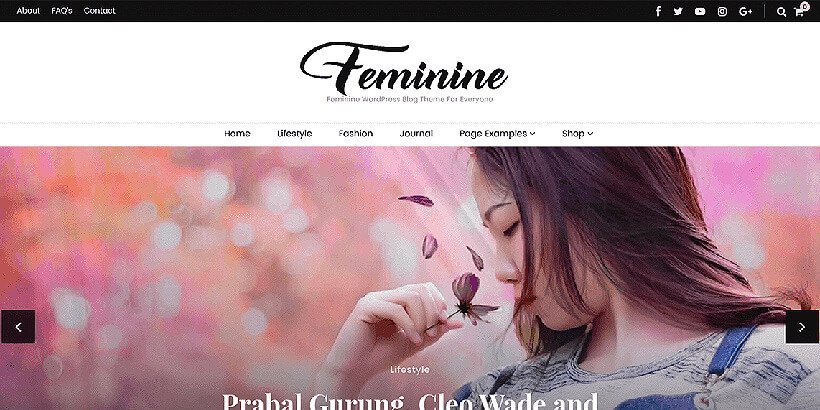 blossom free beauty wordpress themes