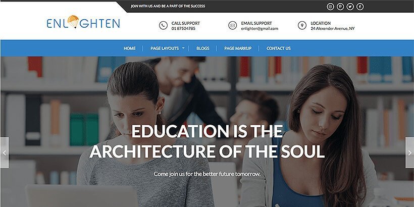 enlighten-free-wordpress-theme