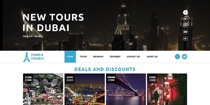 luxurytravel free wordpress travel themes