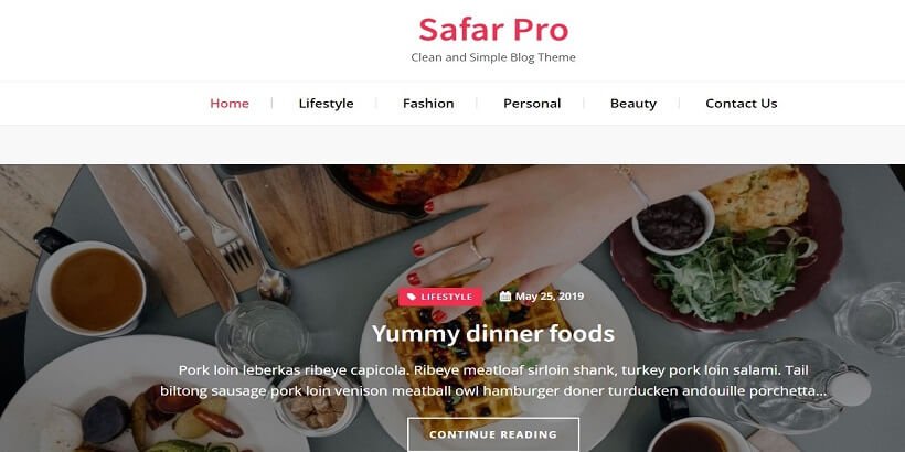 Safar Lite-best-free-wordpress-themes-for-filmmakers