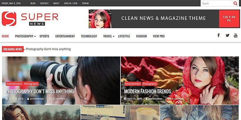 super-news-free-wordpress-theme