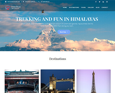 Travel Way - Travel, Tours & Treking WordPress Themes