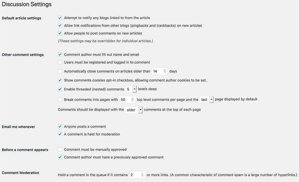 WordPress Discussion